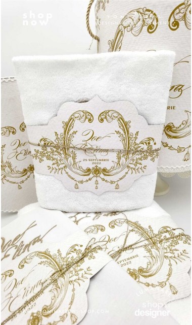 Trusou botez unisex cu motive regale Royalty 4